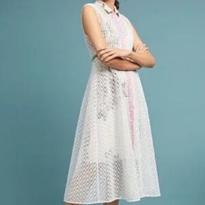 Anthropologie x Tracy Reese Cherry Blossom Shirtdress